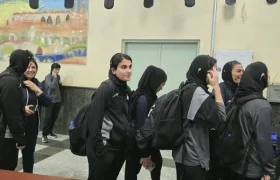 دختران تیم ملی فوتبال به ایران رسیدند